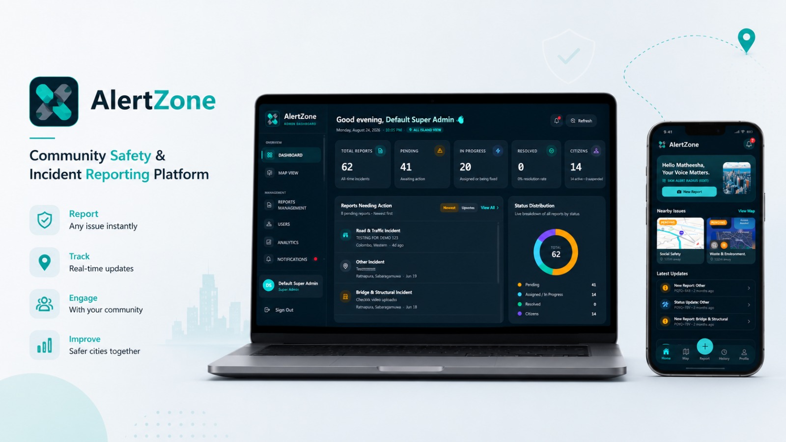 AlertZone screenshot 1